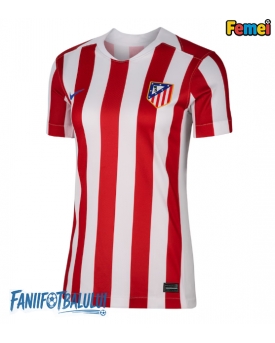 Atletico Madrid Tricou Fotbal Replică 2025-26 Femei Acasa